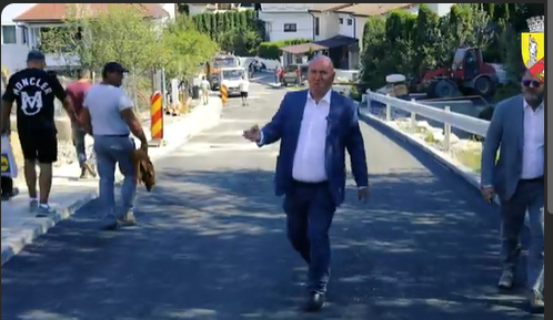  Primarul Gabriel Lazany: Am finalizat lucrările de modernizare pe strada Tabără