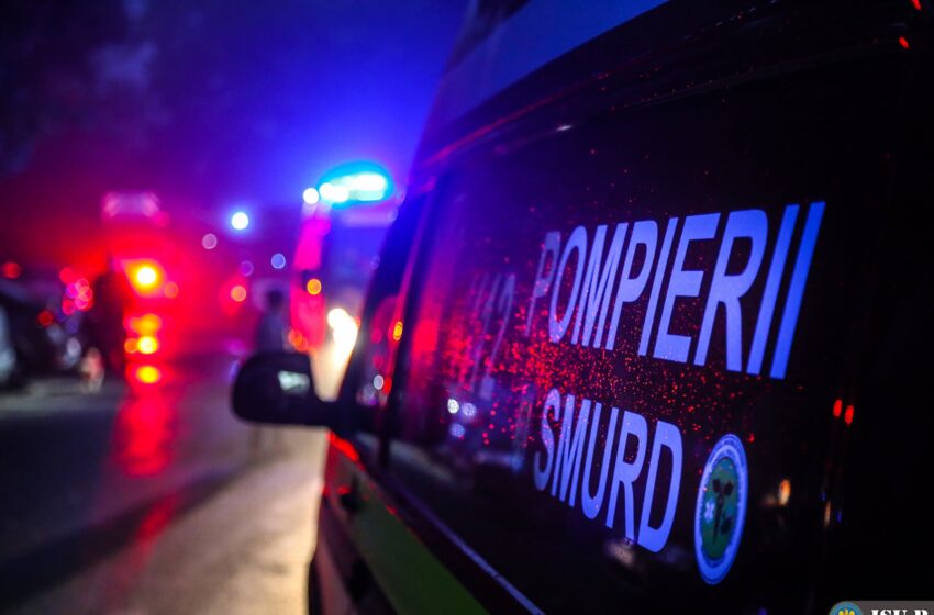  Accident rutier seara trecută între Domnești și Nețeni. Un bărbat a ajuns la spital