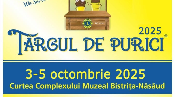  „Târgul de purici” revine la Bistrița: 3–5 octombrie 2025, în curtea Complexului Muzeal