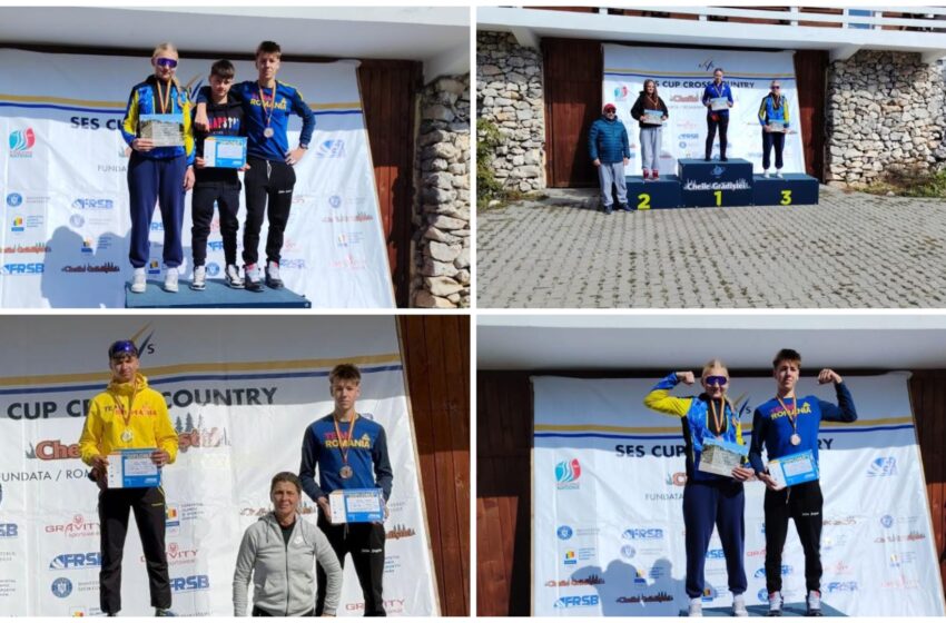  Rezultate meritorii pentru sportivii LPS Bistrița la Campionatul Național de schi fond role