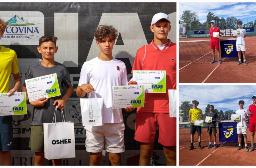  Tenis: Edward Neagoș, finalist la Tennis Europe Iași Trophy U16!