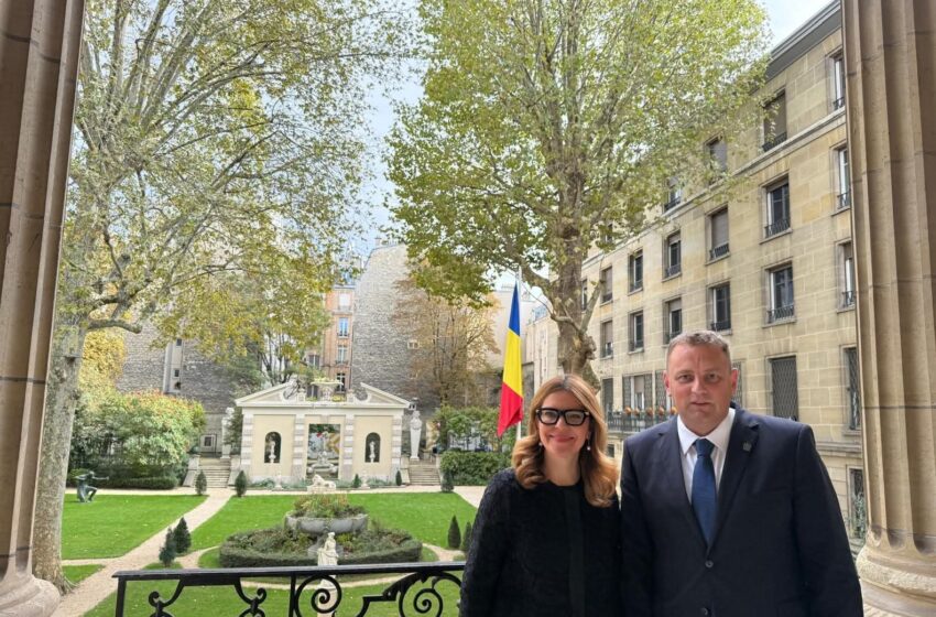  Senatorul Cristian Nicula, discuții constructive la Ambasada României din Paris