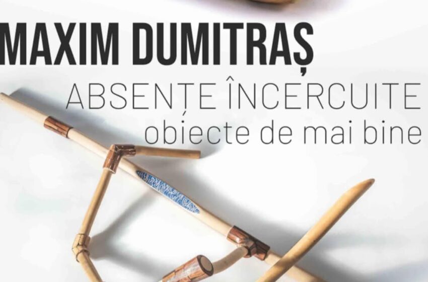  Sculptorul Maxim Dumitraș va expune la Alba Iulia lucrările reunite sub titlul „Absențe încercuite – Obiecte de mai bine”