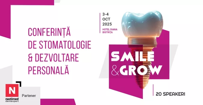  Conferința SMILE & GROW ajunge la Bistrița – 20 de speakeri, o experiență unică!
