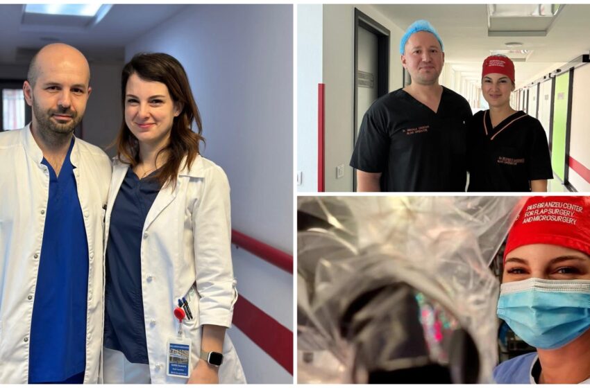  Medicii de la SCJU Bistrița au realizat prima reconstrucție de sân cu lambou DIEP. FOTO