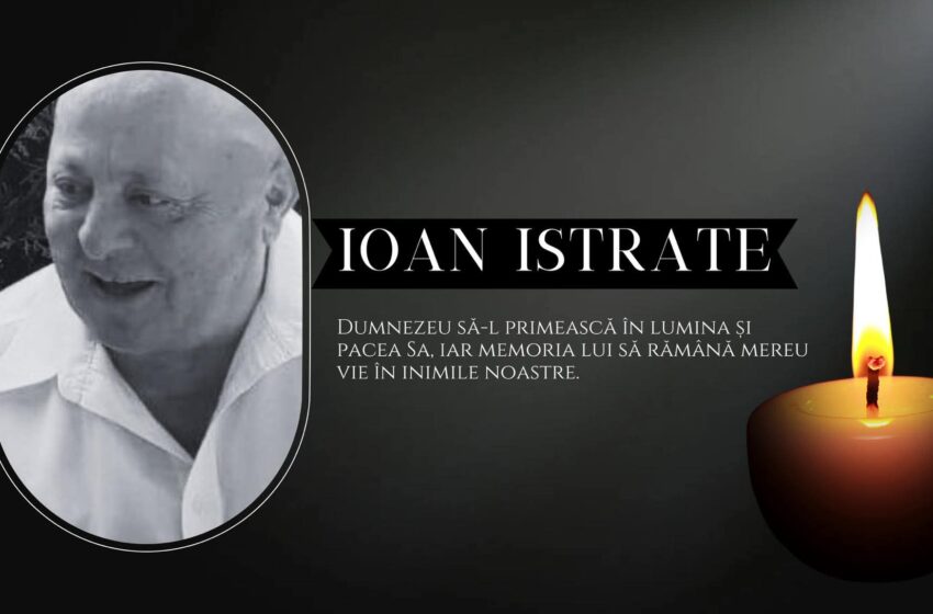  A plecat la ceruri Ioan Istrate, fondatorul Cofetăriei Cristina