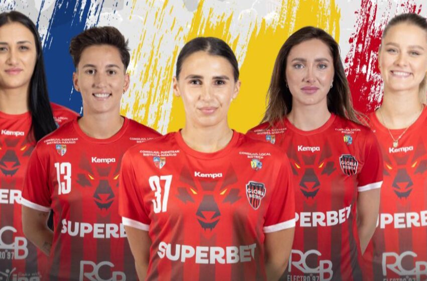  Cinci handbaliste ale Gloriei Bistrița au fost convocate la lotul national pentru EURO CUP 2026.