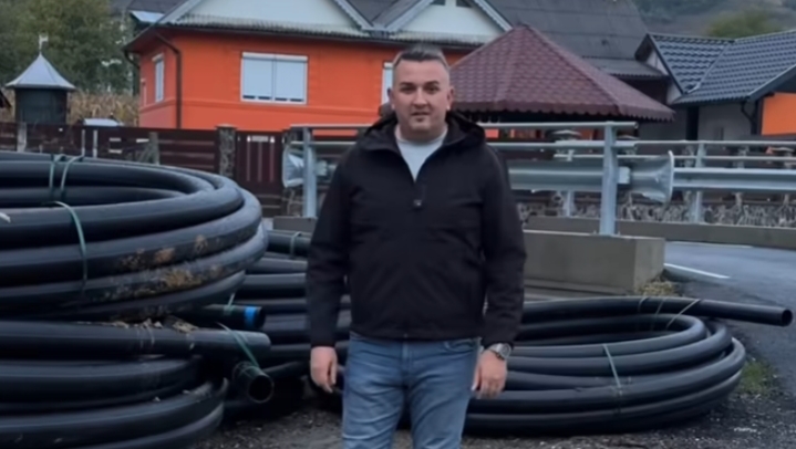  Primarul Paul Știr: Continuă lucrările la rețelele de utilități în comuna Căianu Mic