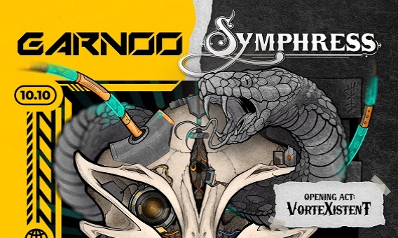  Concert Be Different Tour (Garnoo) / Turneul Serpentinelor (Symphress), vineri, 10 septembrie la Soho Music Hall