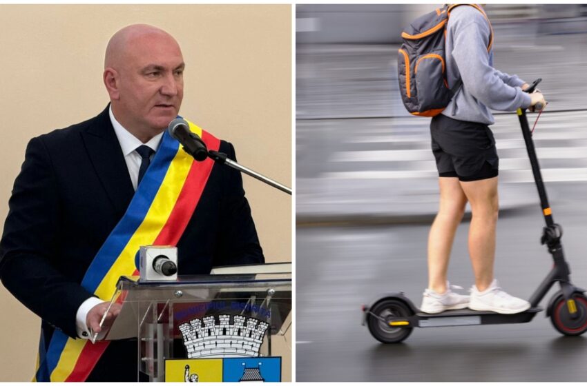  Primarul Gabriel Lazany ia în calcul restricționarea trotinetelor electrice în anumite zone din Bistrița
