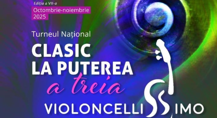  Duminică, 19 octombrie, Palatul Culturii: VIOLONCELLISSIMO – Clasic la Puterea a Treia