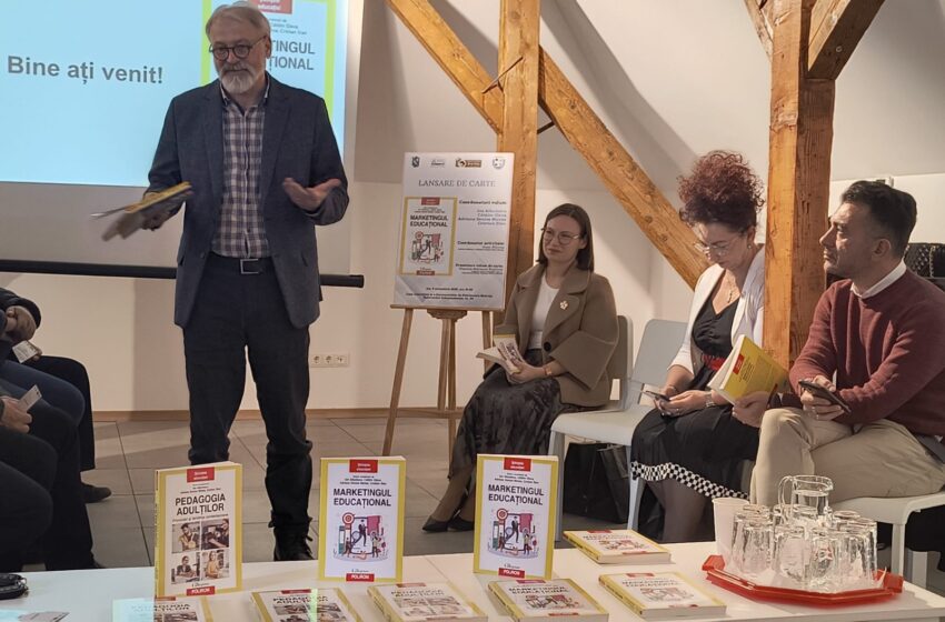  La Bistrița, a fost lansat volumul Marketingul educațional. FOTO