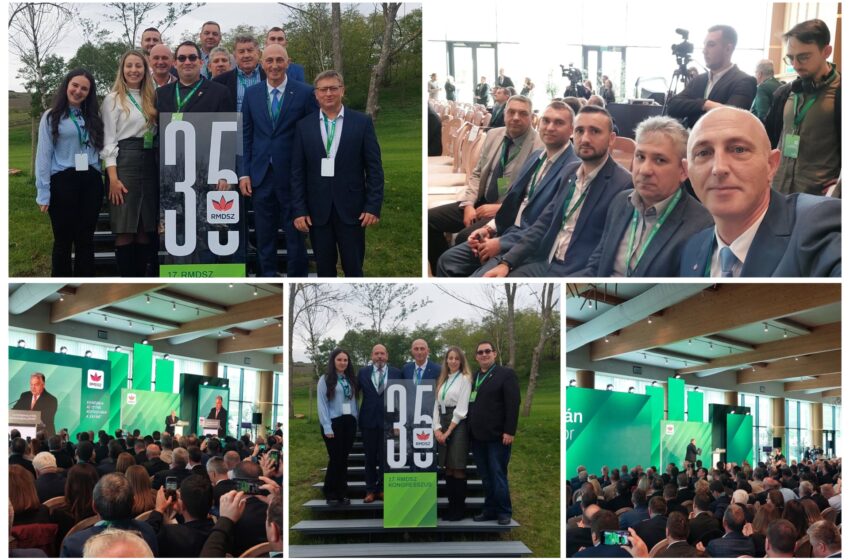  Unitate și viitor. Delegația bistrițeană  prezentă la Congresul al XVII-lea al UDMR. FOTO