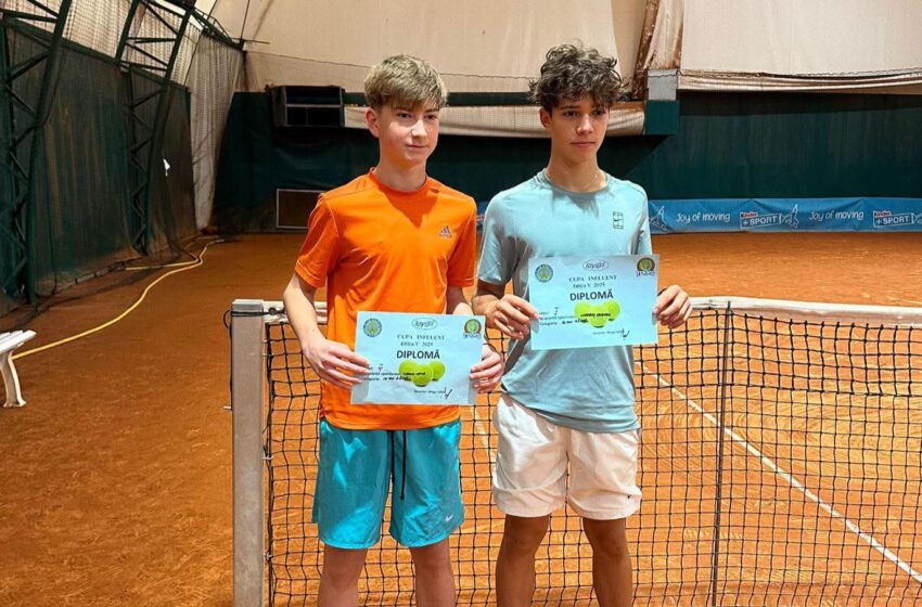  Tenis: Edward NEAGOS, din nou campion la Bistrița!