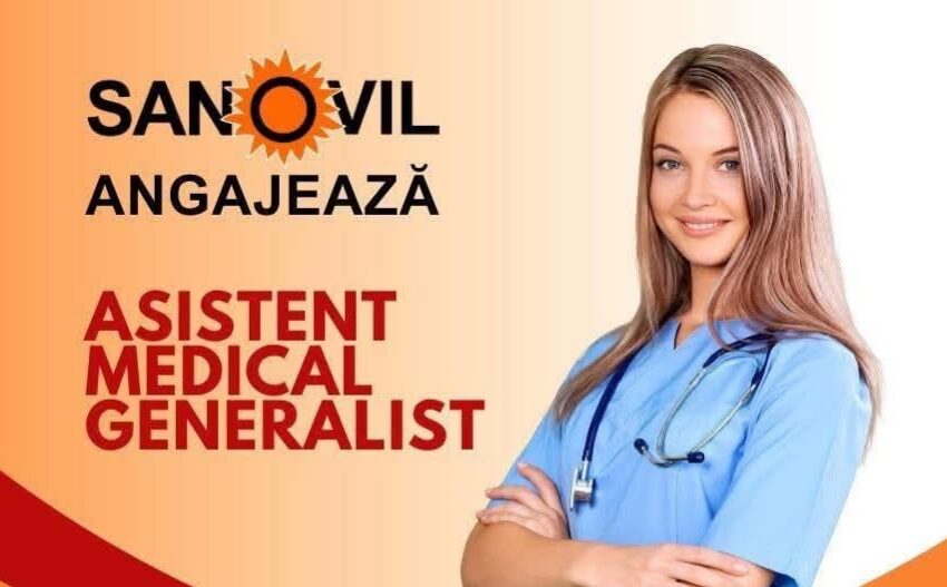  Anunț! Clinica Sanovil Bistrița angajează Asistent Medical Generalist