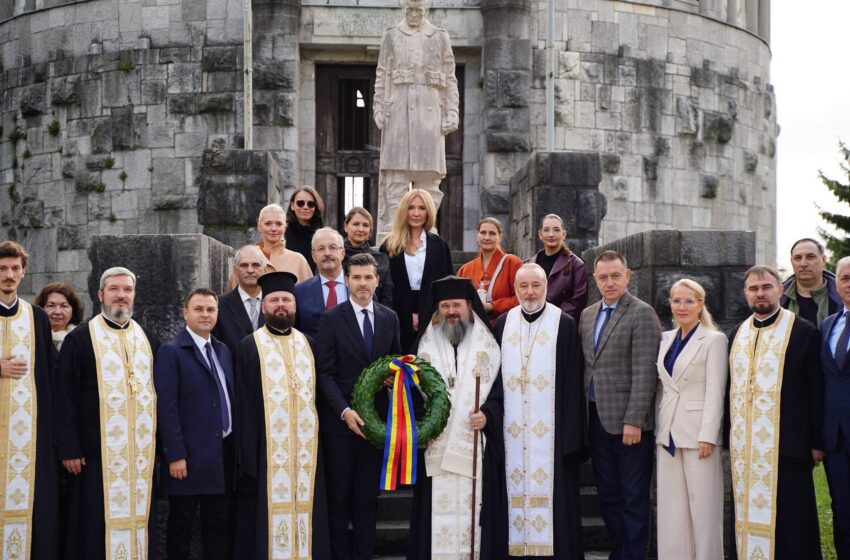  Deputatul Daniel Suciu, în vizită la Biserica Ortodoxă din Ljubljana. FOTO