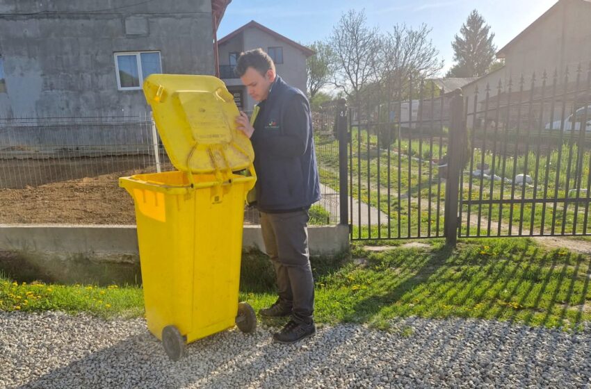  Miercuri, 22 octombrie, se colectează Pubela Galbenă doar în municipiul Bistrița