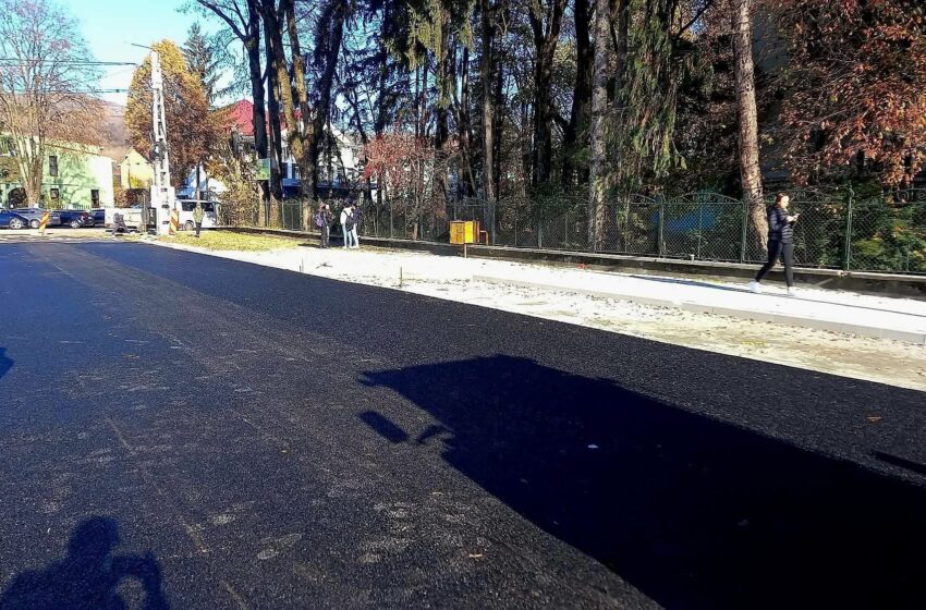  În această săptămână se realizează marcajele pe străzile reabilitate din orașul Năsăud