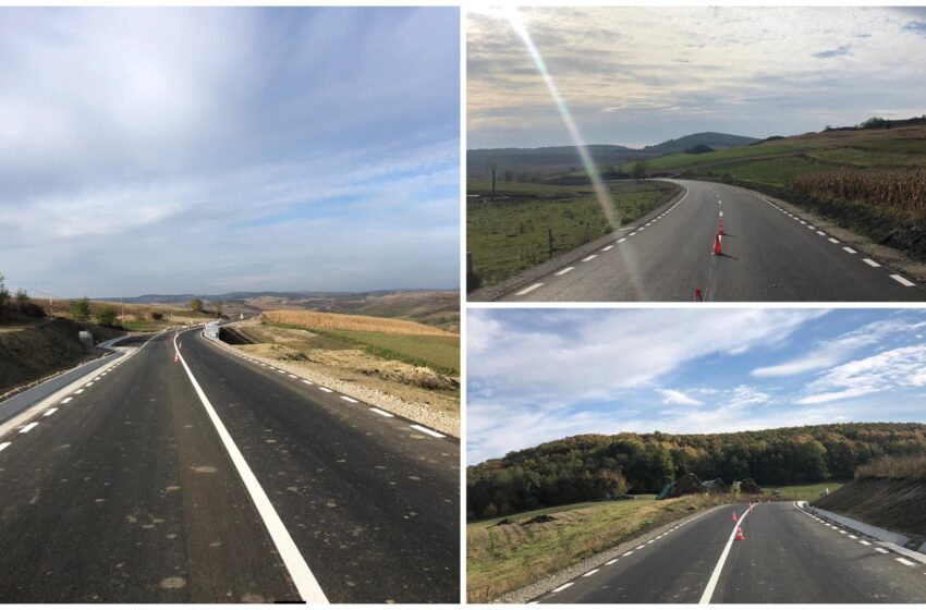  DJ 162 Visuia – Sânmihaiu de Câmpie, aproape de inaugurare. FOTO