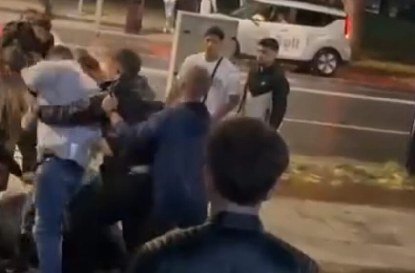  Dosar penal pentru lovire sau alte violențe și tulburarea ordinii și liniștii publice, pentru tinerii care s-au bătut în fața unui club din Bistrița
