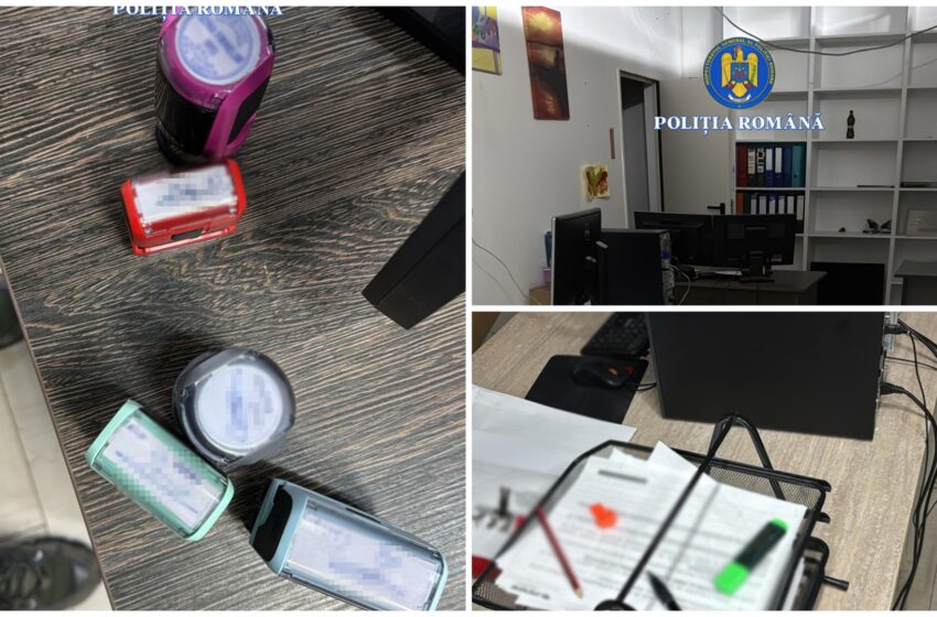  Percheziții domiciliare efectuate într-un dosar p nal de infracțiuni economice. FOTO