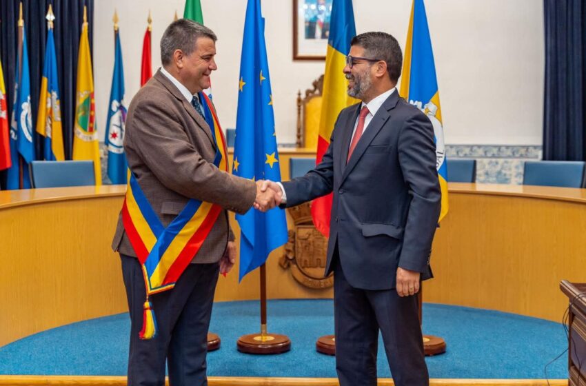  Primarul Nicolae Moldovan în vizită de lucru în Portugalia. FOTO