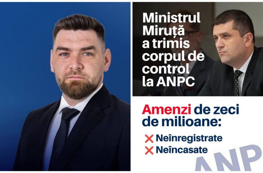  Rus Marinel: Ministrul Economiei Radu Miruţă a trimis Corpul de control și la ANPC – „Protecția Consumatorului”