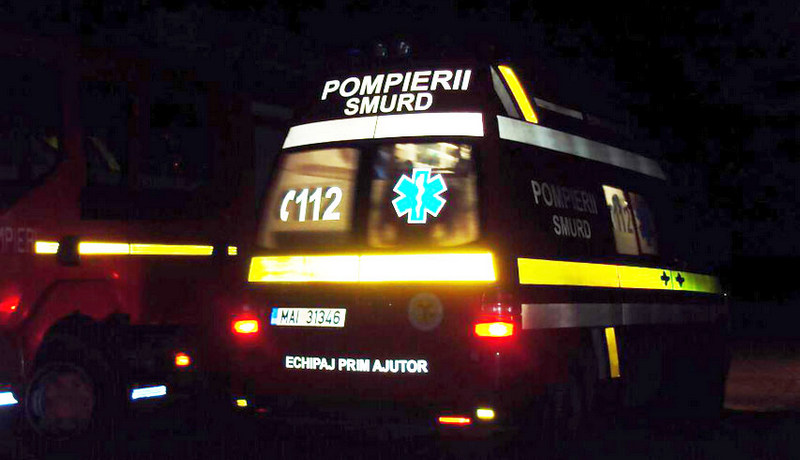  Accident rutier lângă Groapa Sărății