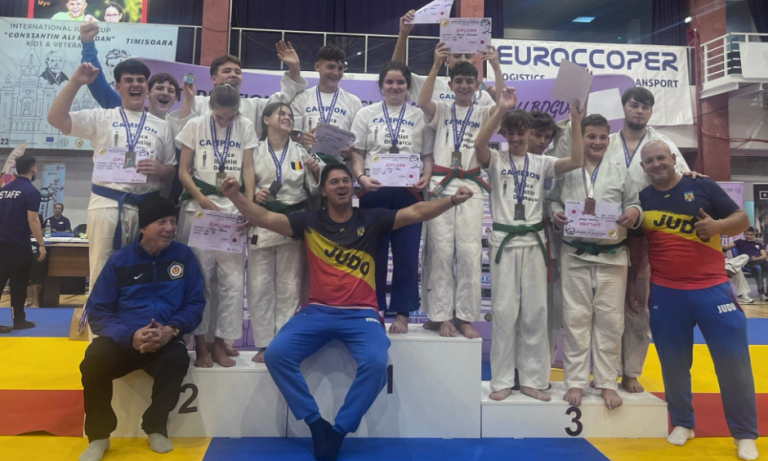  Medalii pentru judoka bistrițeni la Turneul Internațional Memorialul „Ali Bogdan” din Timișoara