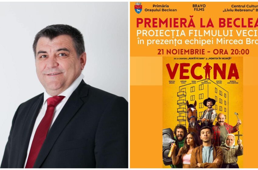  Proiecția filmului Vecina la Beclean, vineri, 21 noiembrie, la Centrul Cultural “Liviu Rebreanu”