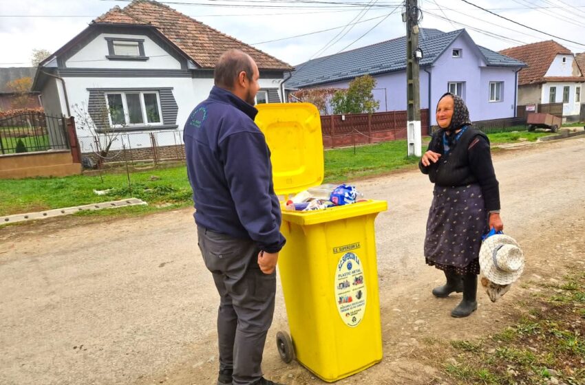  Miercuri, 19 noiembrie, se colectează Pubela Galbenă DOAR în municipiul Bistrița!