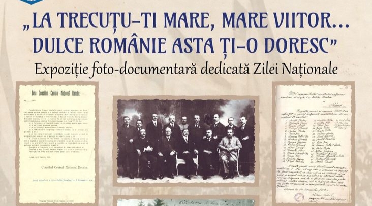  Expoziție foto-documentară dedicată Zilei Naționale, la Arhivele Naționale Bistrița-Năsăud