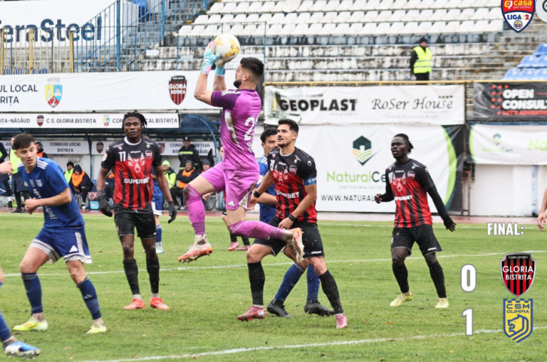  Eșec pe „Jean Pădureanu” în fața ultimei clasate. Gloria- Olimpia Satu Mare 0-1. Un joc slab pe un teren îngreunat de apă. NU, nu demiterea lui Nicolae Grigore e soluția!!!
