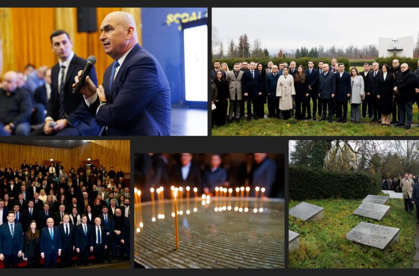  Robert Sighiartău prezent alaturi de premierul Ilie Bolojan la Memorialul Durerii de la Sighetu Marmației. FOTO