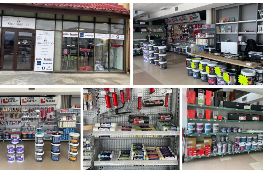  Magazinul QualitePRO Bistrița, locul unde începe calitatea în finisaje și culori! FOTO