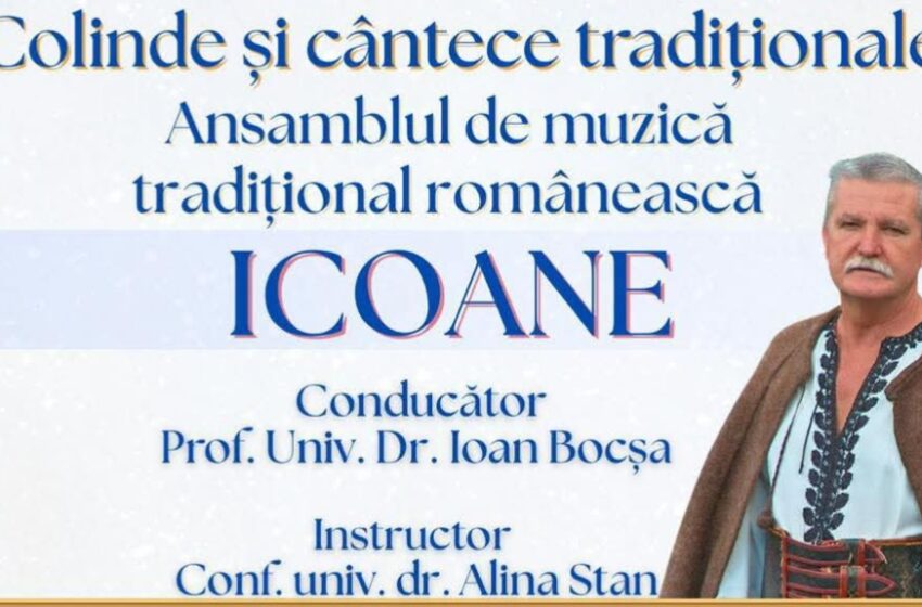  Concert de iarnă, în Ajun de Moș Niculae, la Centrul Cultural din Beclean