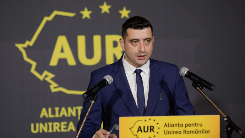  George Simion a fost ales pentru un nou mandat în fruntea partidului AUR