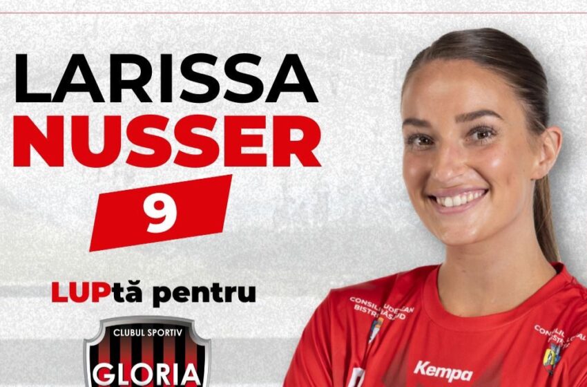  Larissa Nusser rămâne la Gloria Bistrița! Contract prelungit până în 2028!