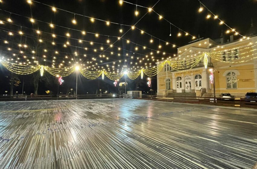  Patinoarul de la Palatul Culturii își deschide porțile de Ziua Națională a României