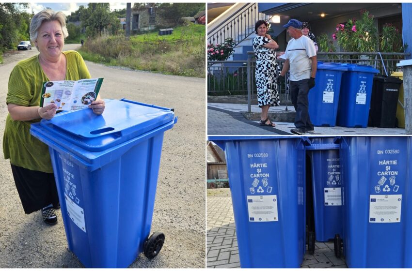 Miercuri, 3 decembrie, se colectează Pubela Albastră, în municipiul Bistrița și localitățile componente. FOTO