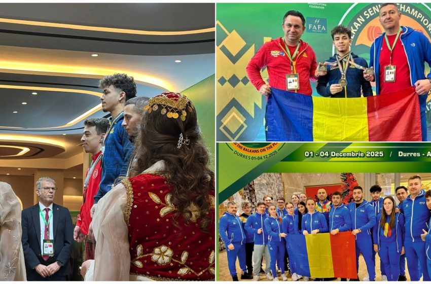  Haltere: Strălucire Balcanică pentru CSM Bistrița! Narcis Papolți revine acasă cu o medalie de AUR și două de Argint