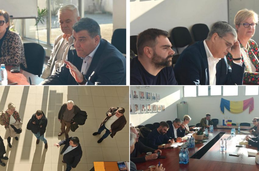  Beclean, pe drumul dezvoltării europene: proiecte strategice discutate la Primărie. FOTO