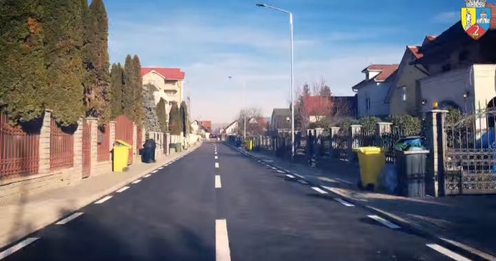  Bistrița prinde asfalt pe bandă rulantă: încă două străzi modernizate, numărul 20 și 21 din luna mai până azi
