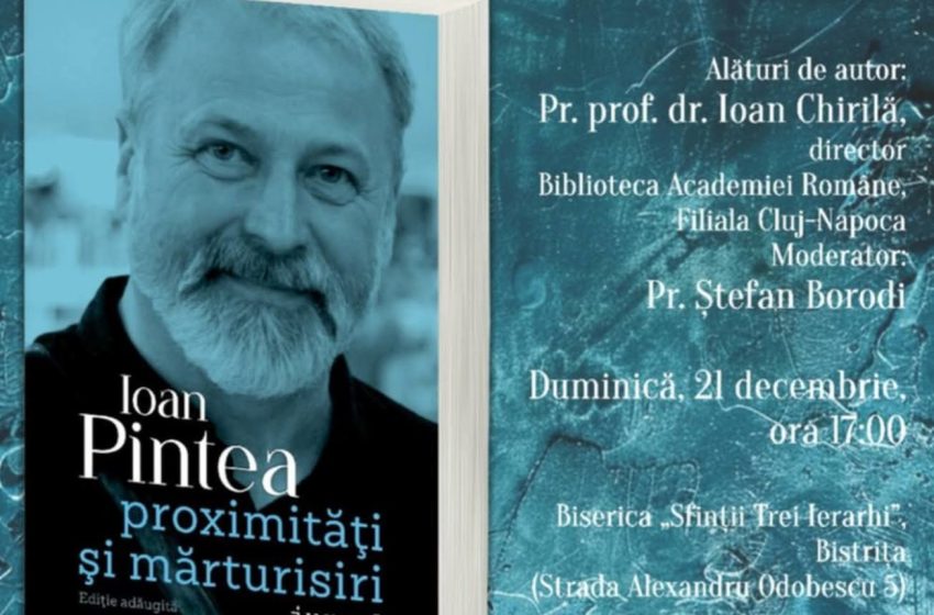  Jurnal al credinței și al conștiinței – Părintele Ioan Pintea își lansează volumul la Bistrița