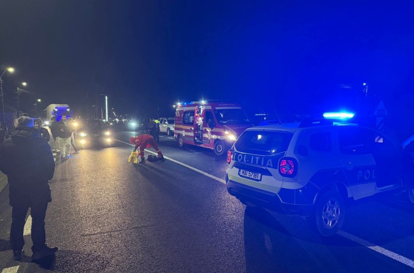  Accident rutier grav la Livezile în seara de Ajun. O femeie a ajuns la spital