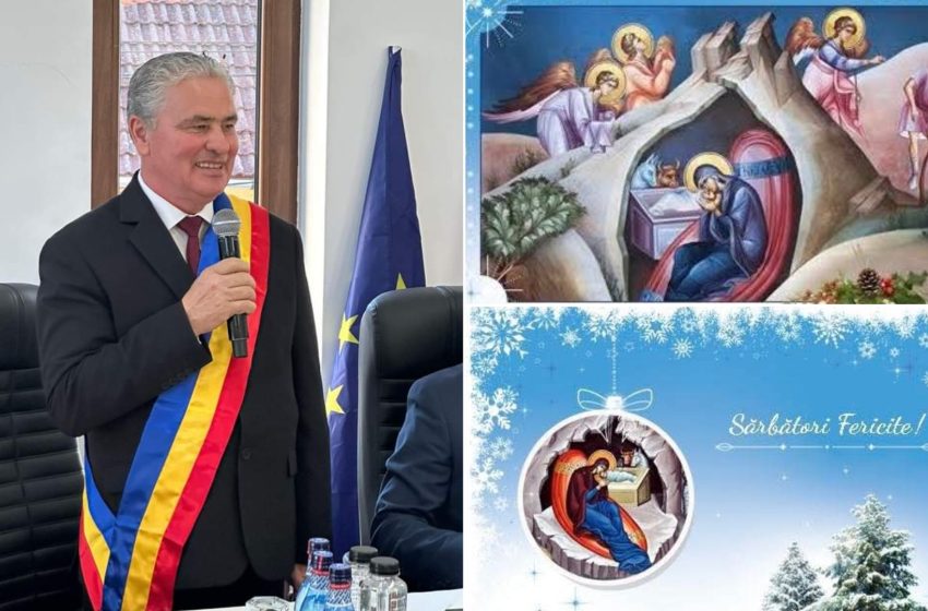  Primarul Florin-Sandu Simionca:  Lumina Crăciunului să vă aducă pace în case, speranță în inimă și puterea de a privi cu încredere spre viitor.