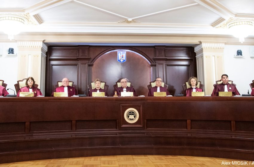  Judecătorii Curții Constituționale vor analiza după Crăciun sesizarea Instanței Supreme referitoare la pensiile magistraților