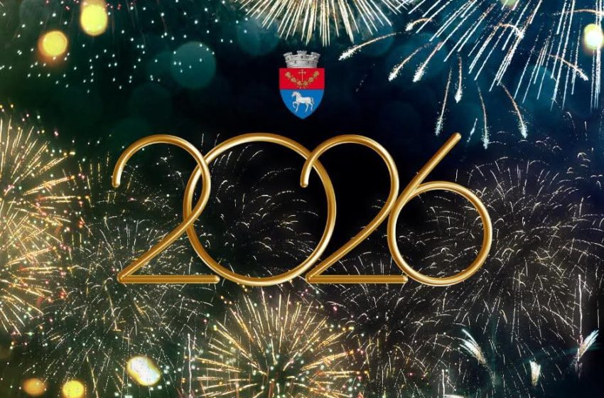  Noul An întampinat la Beclean cu un spectacol de artificii