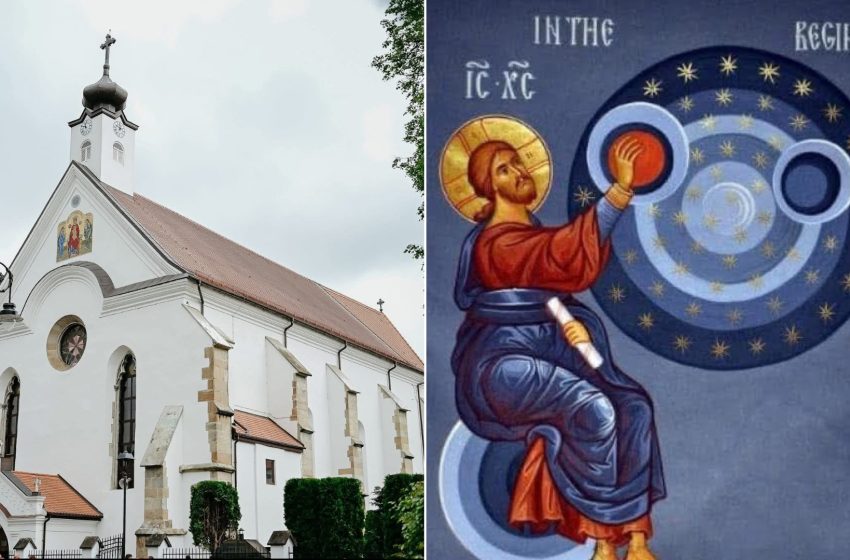  Slujbă în Catedrala de la Coroana în noaptea dintre ani