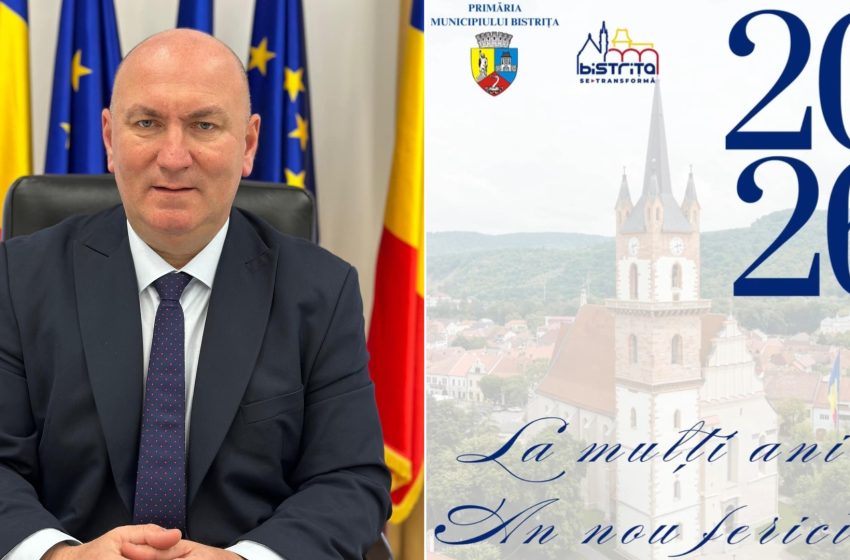  Gabriel Lazany: Să aveți parte de liniște, bucurii alături de cei dragi și împliniri în noul an!